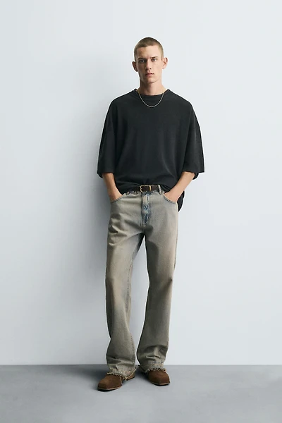 PRINTED KNIT T-SHIRT