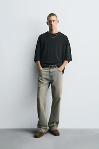 PRINTED KNIT T-SHIRT