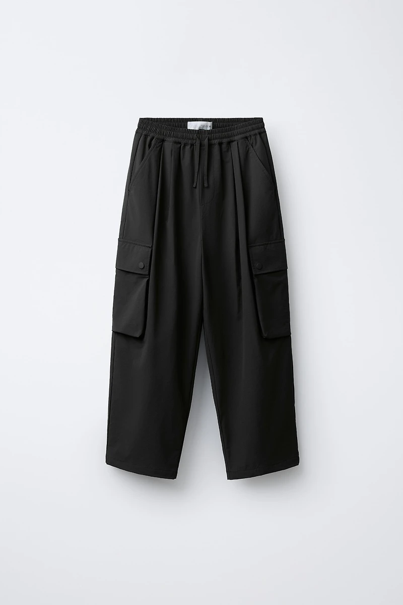 NYLON CARGO PANTS