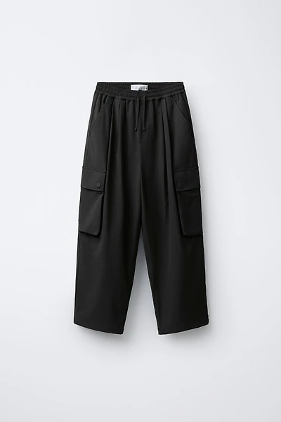 NYLON CARGO PANTS