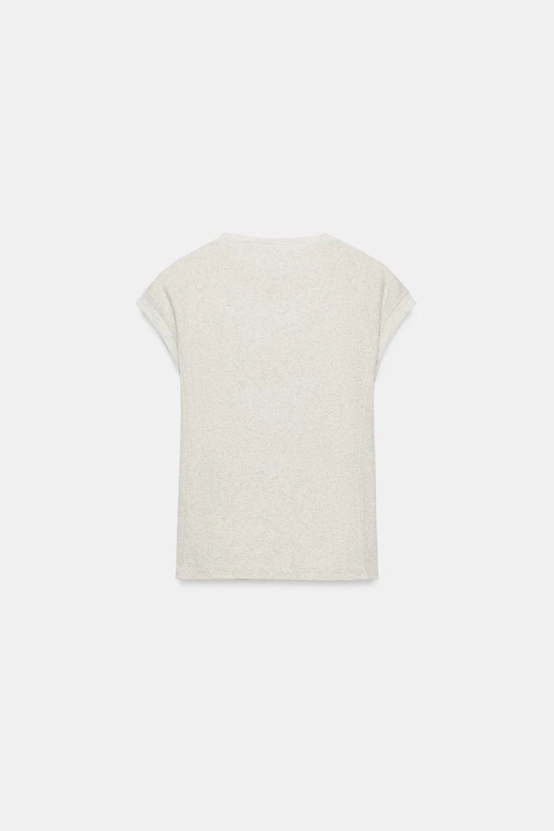ROUND NECK RUSTIC T-SHIRT