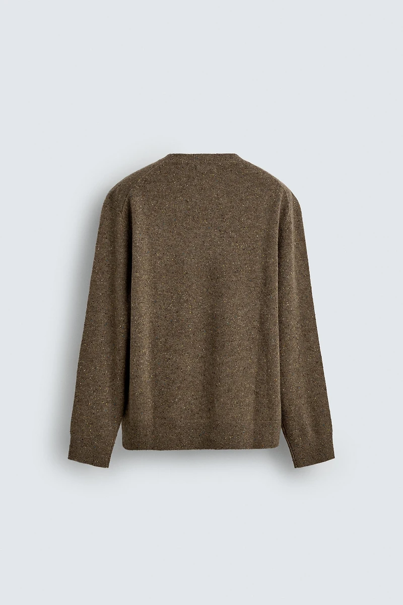 100% WOOL BOTONATO JUMPER