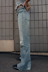 TRF LOW RISE FLARE JEANS