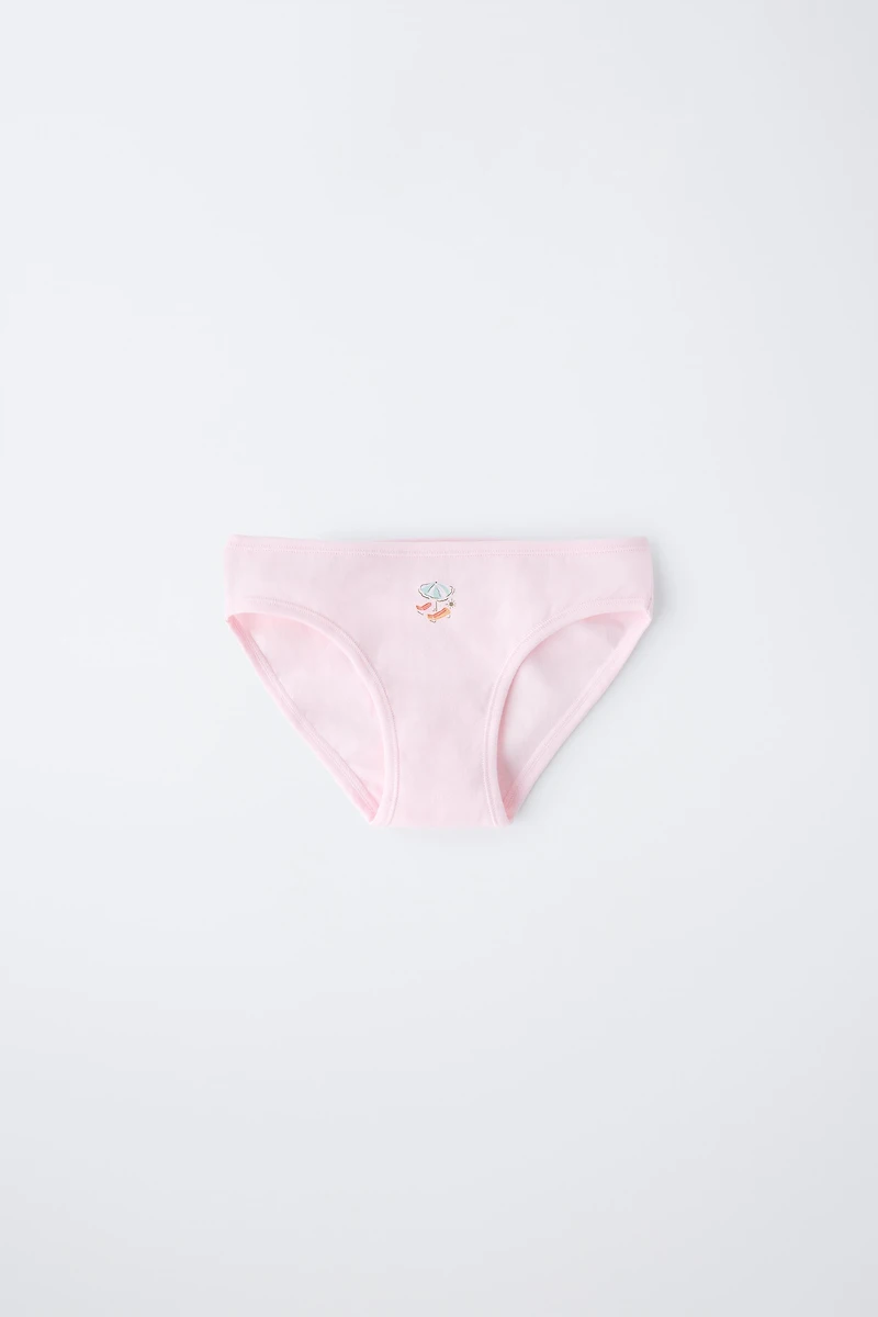 AGES 6-14/ SIX-PACK OF PRINTED UNDERWEAR