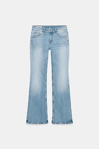 TRF LOW RISE BOOTCUT JEANS