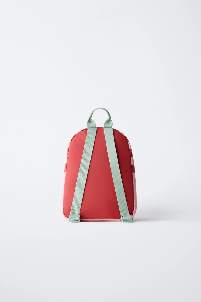 MINNIE MOUSE © DISNEY FAUX SHEARLING BACKPACK