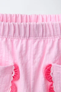 SHORT POCHES CROCHET