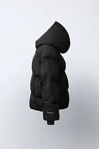 WATER REPELLENT PUFFER HOODIE JACKET