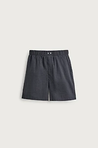 PLAID BERMUDA PAJAMA SET
