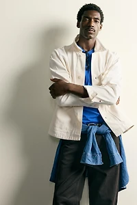 RELAXED FIT POCKET JACKET