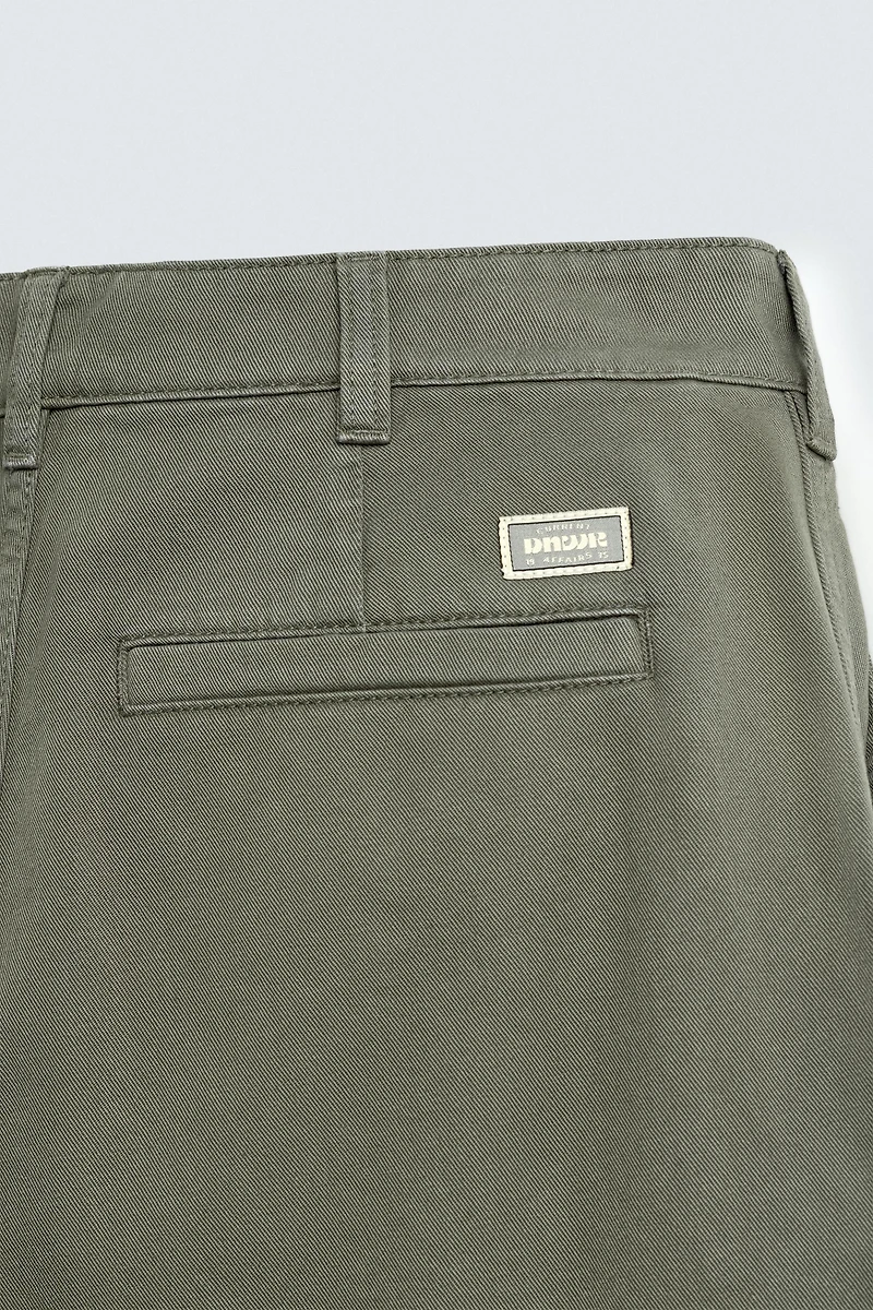 STRAIGHT FIT CARGO PANTS