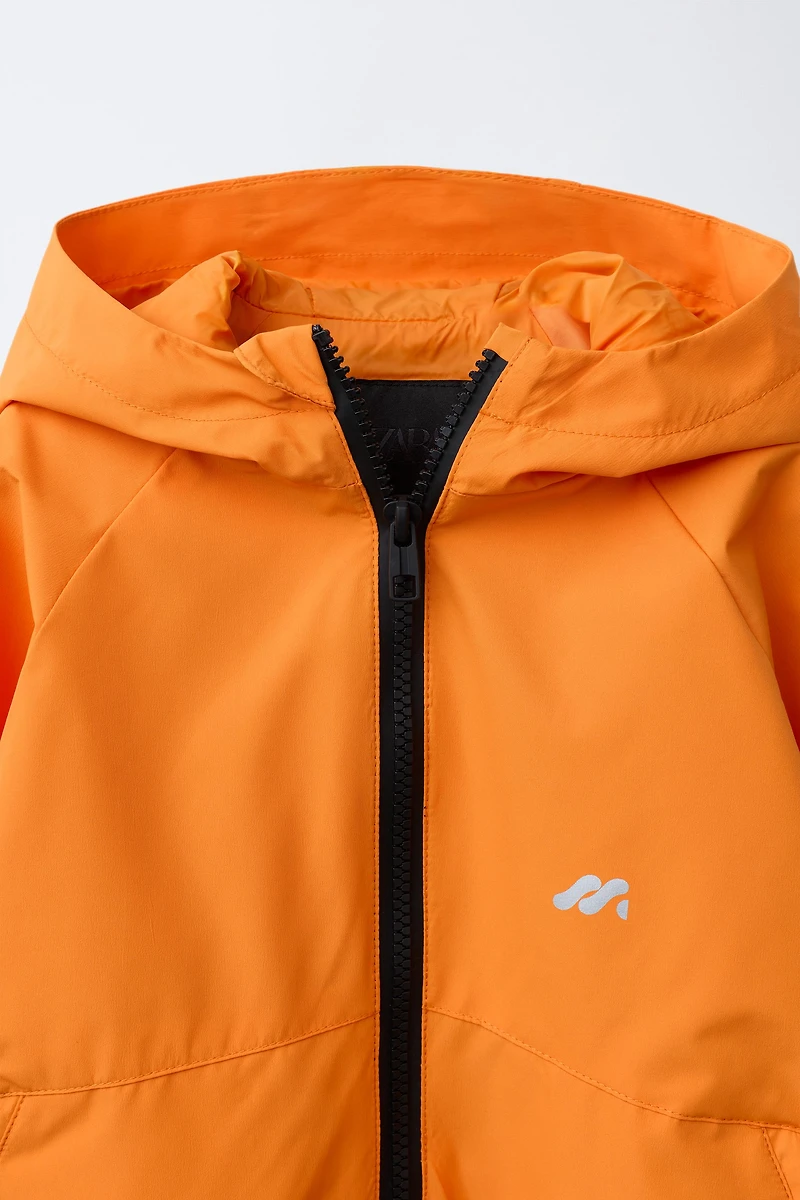 LOGO WINDBREAKER RAINCOAT