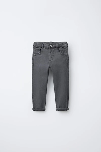 STRAIGHT TWILL PANTS
