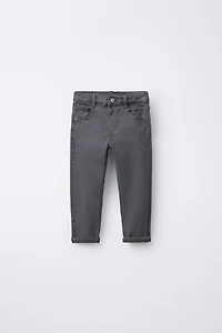 STRAIGHT TWILL PANTS