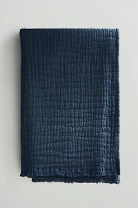 TEXTURED JACQUARD BLANKET