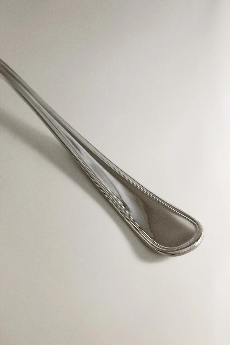 SHINY STEEL DESSERT SPOON