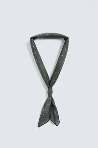 POLKA DOT PRINT BANDANA