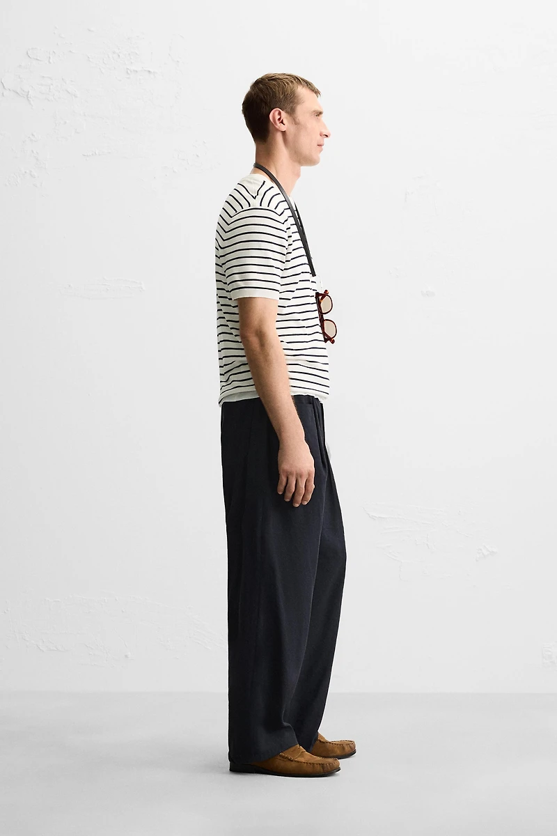 KNIT REGULAR FIT T-SHIRT