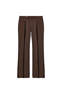 SATIN SLIM FIT PANTS