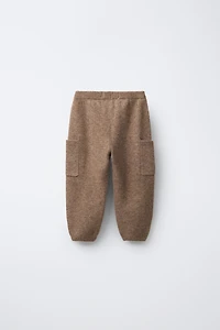 PANTALON DE JOGGING EN MAILLE