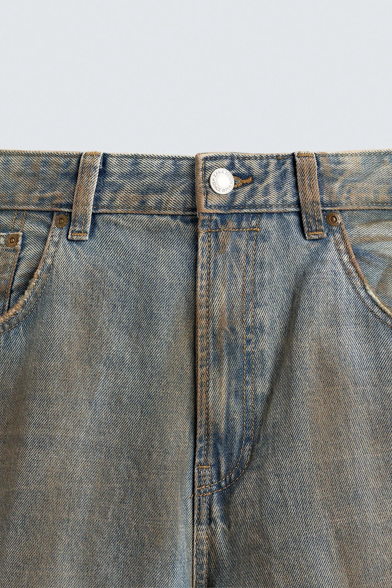 VINTAGE WASH BAGGY FIT JEANS