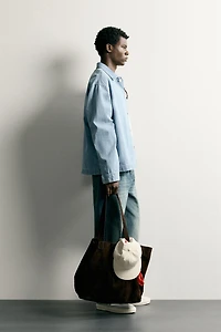 BOXY FIT DENIM SHIRT
