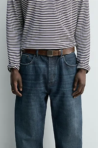 METAL PLATE BUCKLE BELT