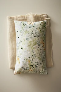 HOUSSE DE COUSSIN IMPRIMÉ FLORAL AQUARELLE