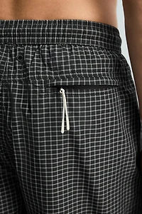 PLAID LONG SWIMSUIT