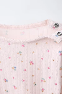 ENSEMBLE BODY ET LEGGING À FLEURS