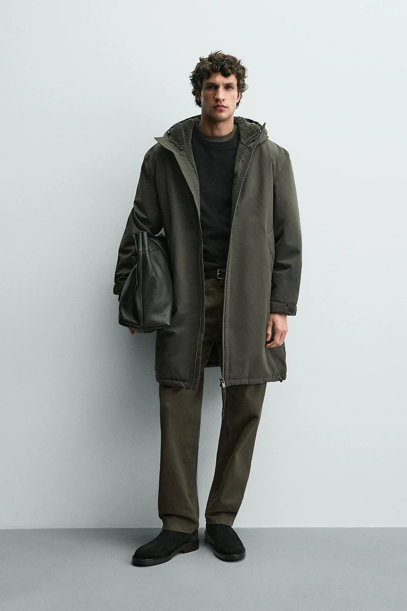 BLOUSON REMBOURRÉ COMBINÉ