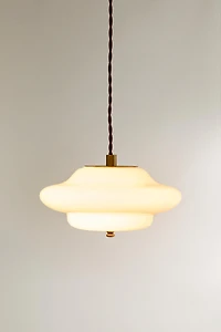 SMALL GLASS CEILING LAMP