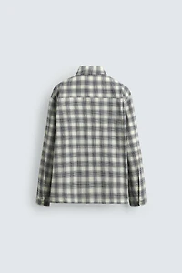 CHEMISE BOXY FIT À CARREAUX
