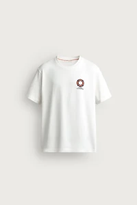 COMBINED EMBROIDERY REGULAR FIT T-SHIRT