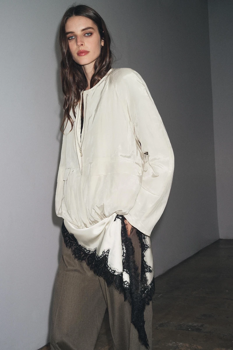 ZW COLLECTION POCKET PUFFER JACKET