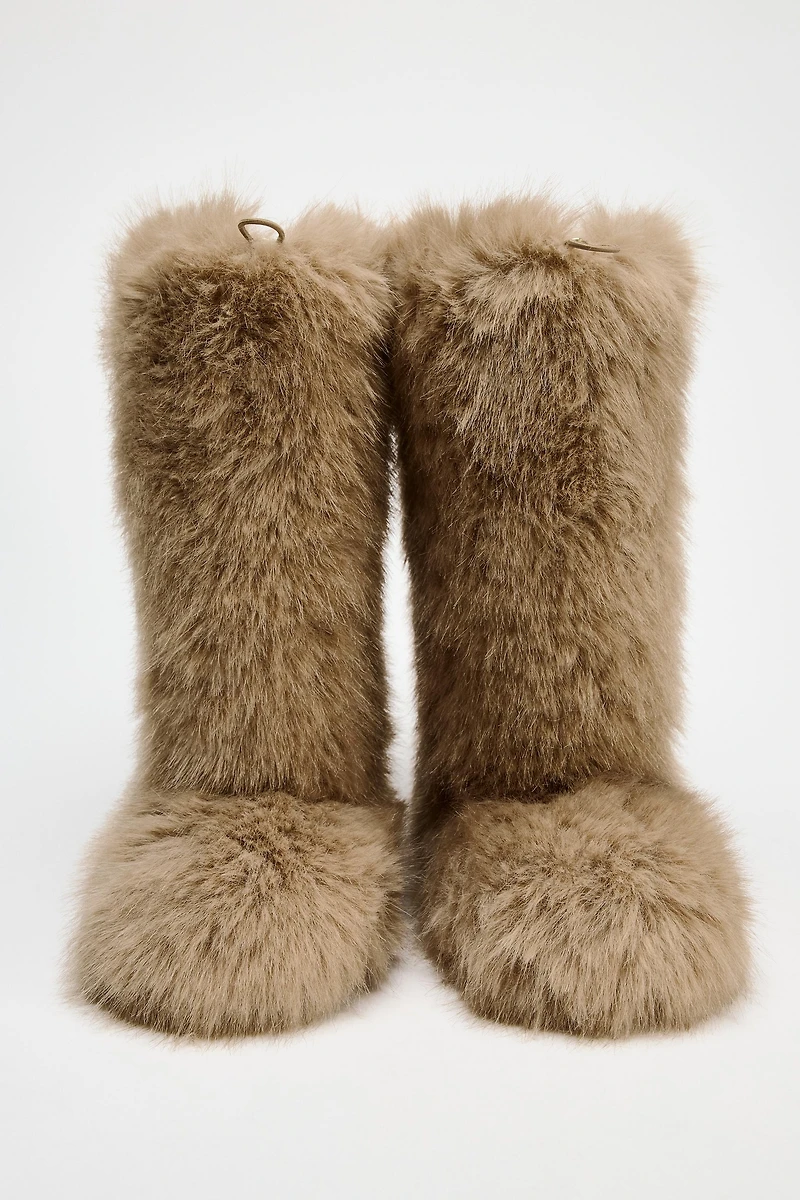 FAUX FUR BOOTS SKI COLLECTION