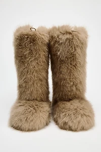 FAUX FUR BOOTS SKI COLLECTION