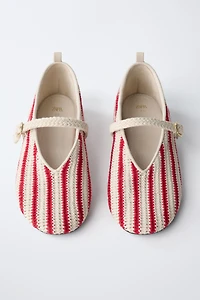 CROCHET BALLET FLATS