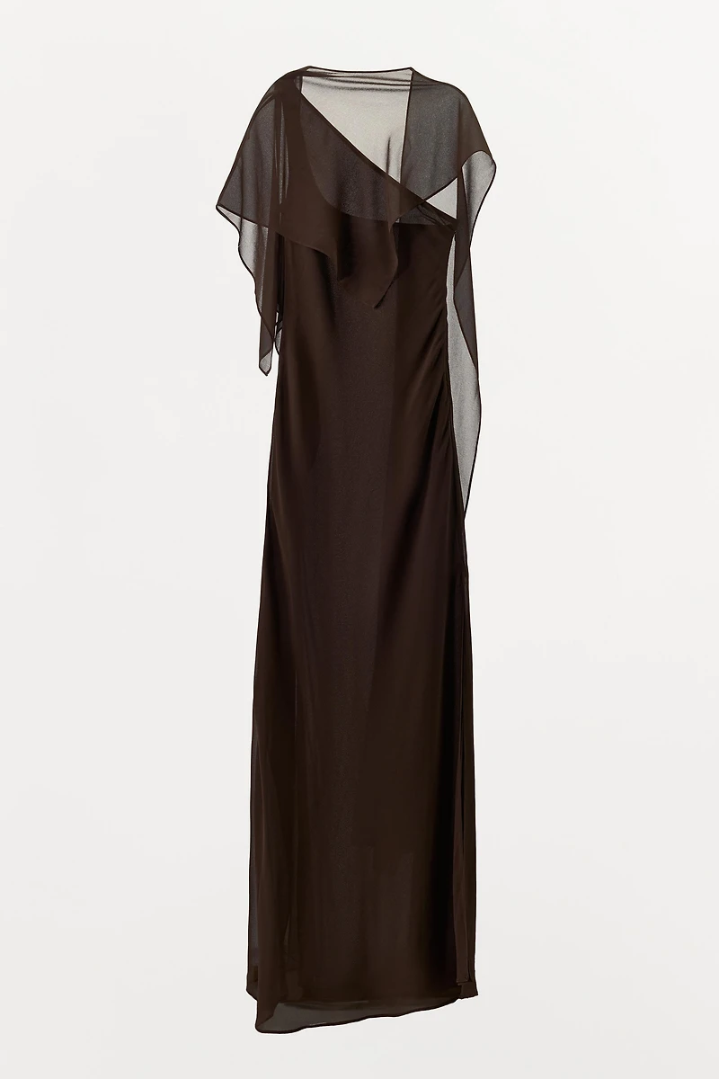 ROBE ASYMÉTRIQUE CAPE LIMITED EDITION
