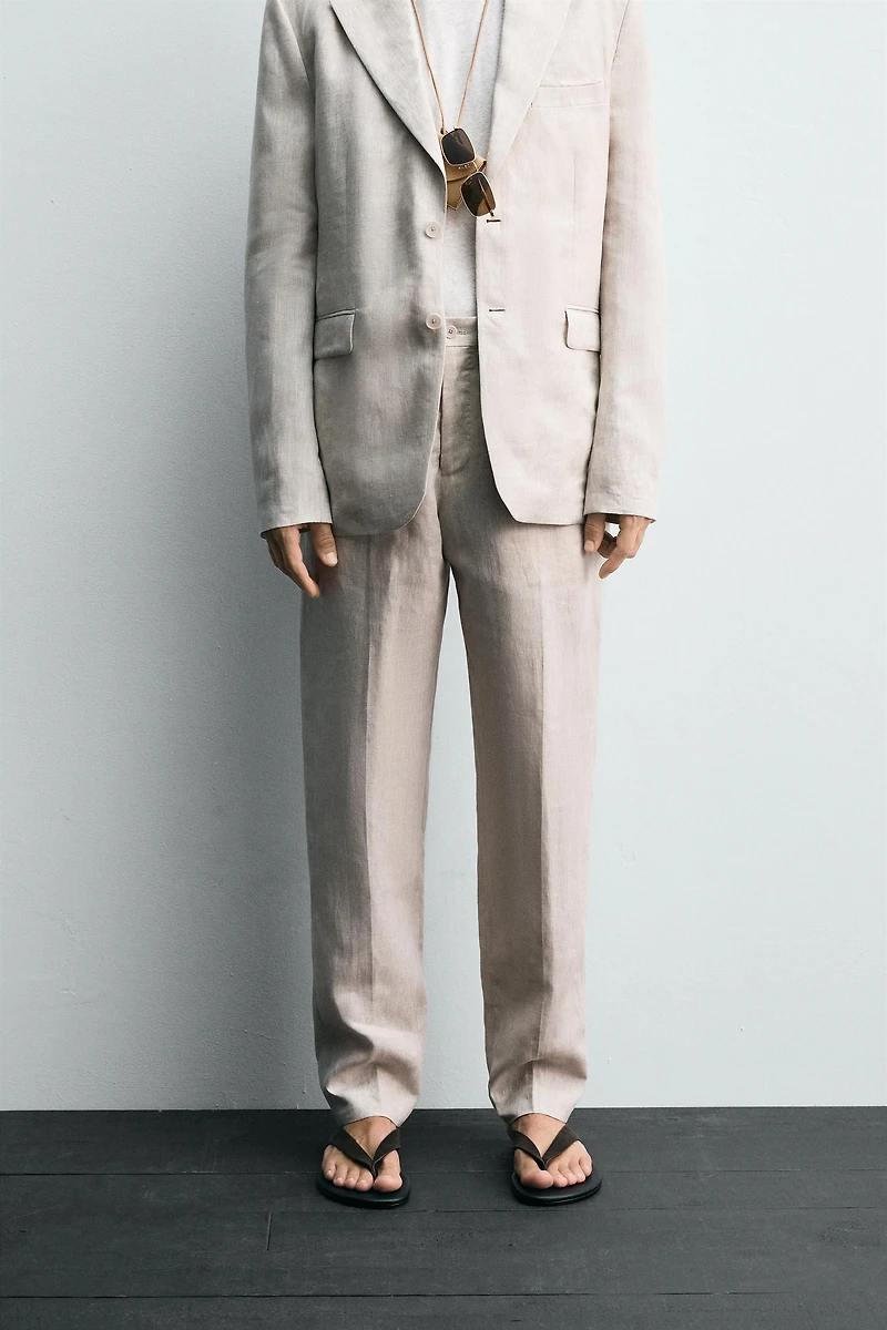 SUIT PANTS 100% LINEN