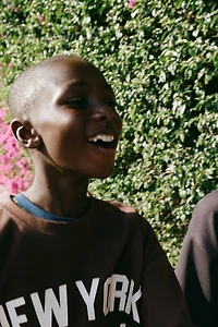 VARSITY INTERLOCK SWEATSHIRT