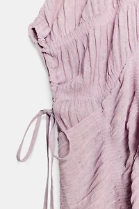 TEXTURED CAPE TOP
