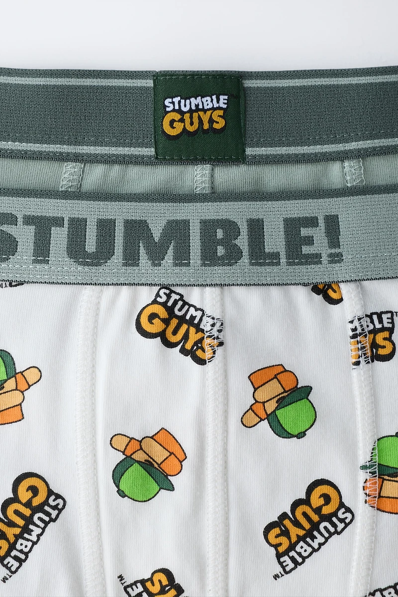 6-14 ANS/ LOT DE DEUX BOXERS STUMBLE GUYS ™ © SCOPELY