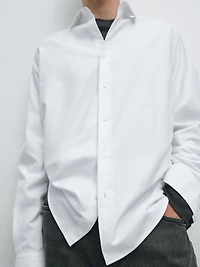 Chemise twill regular fit