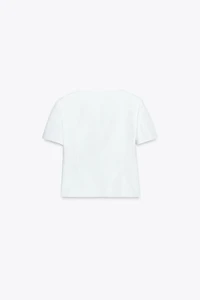 SQUARE NECK SHORT SLEEVE BLAZER