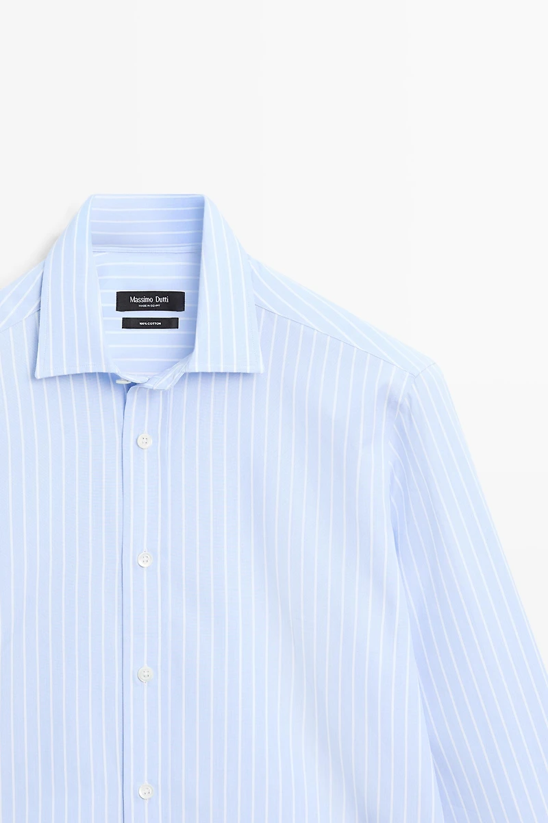 Chemise à rayures tennis regular fit