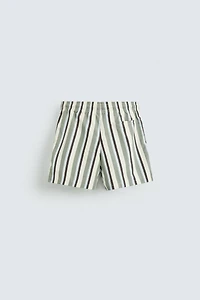 STRIPED MID-LENGTH SWIMSUIT