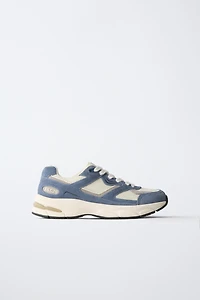 PIECED ATHLETIC SNEAKERS