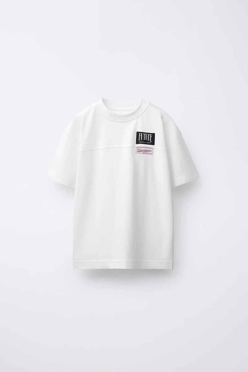 LABEL JOGGING T-SHIRT