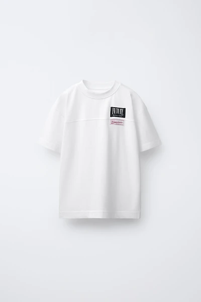 LABEL JOGGING T-SHIRT
